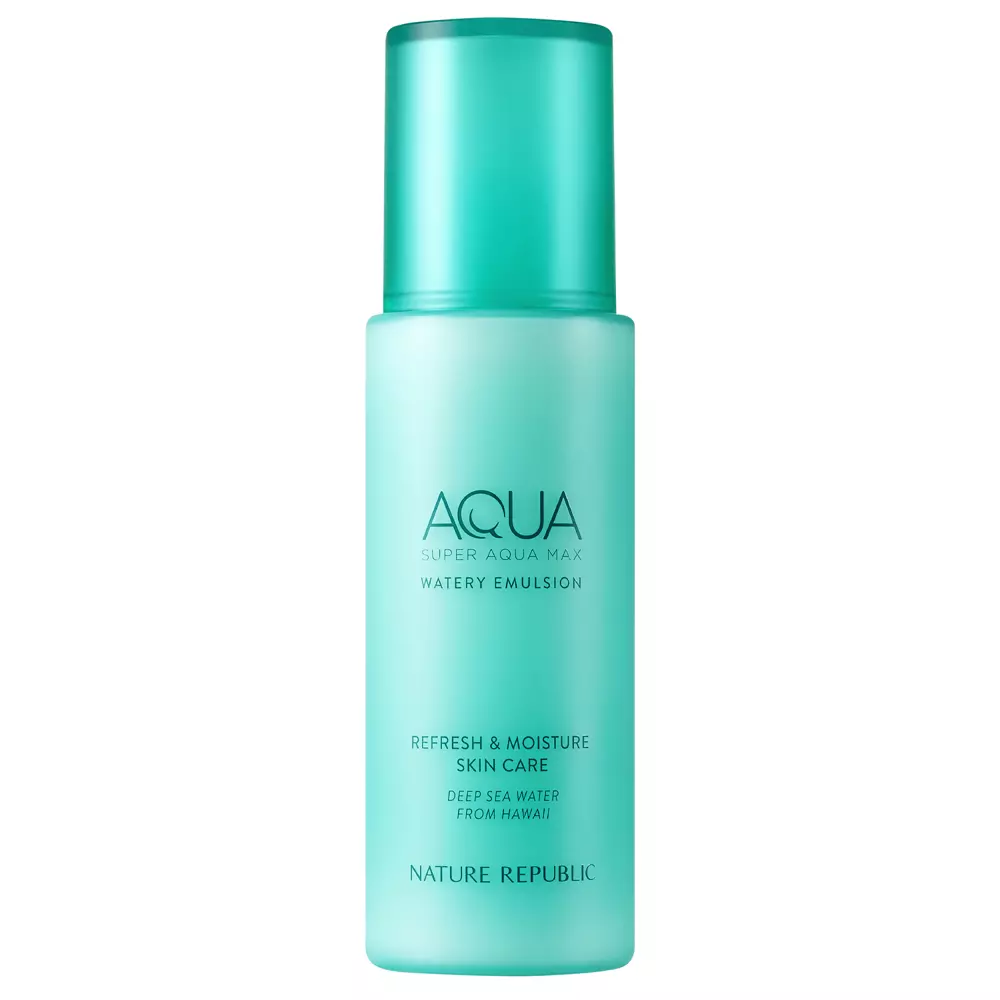 Nature Republic - Super Aqua Max Watery Emulsion - Intensiv feuchtigkeitsspendende Gesichtsemulsion - 130ml