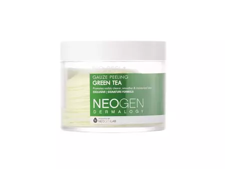 Neogen - Dermalogy Bio-peel Gentle Gauze Peeling - Green Tea - Peeling-Pads mit grünem Tee - 30 Stück.