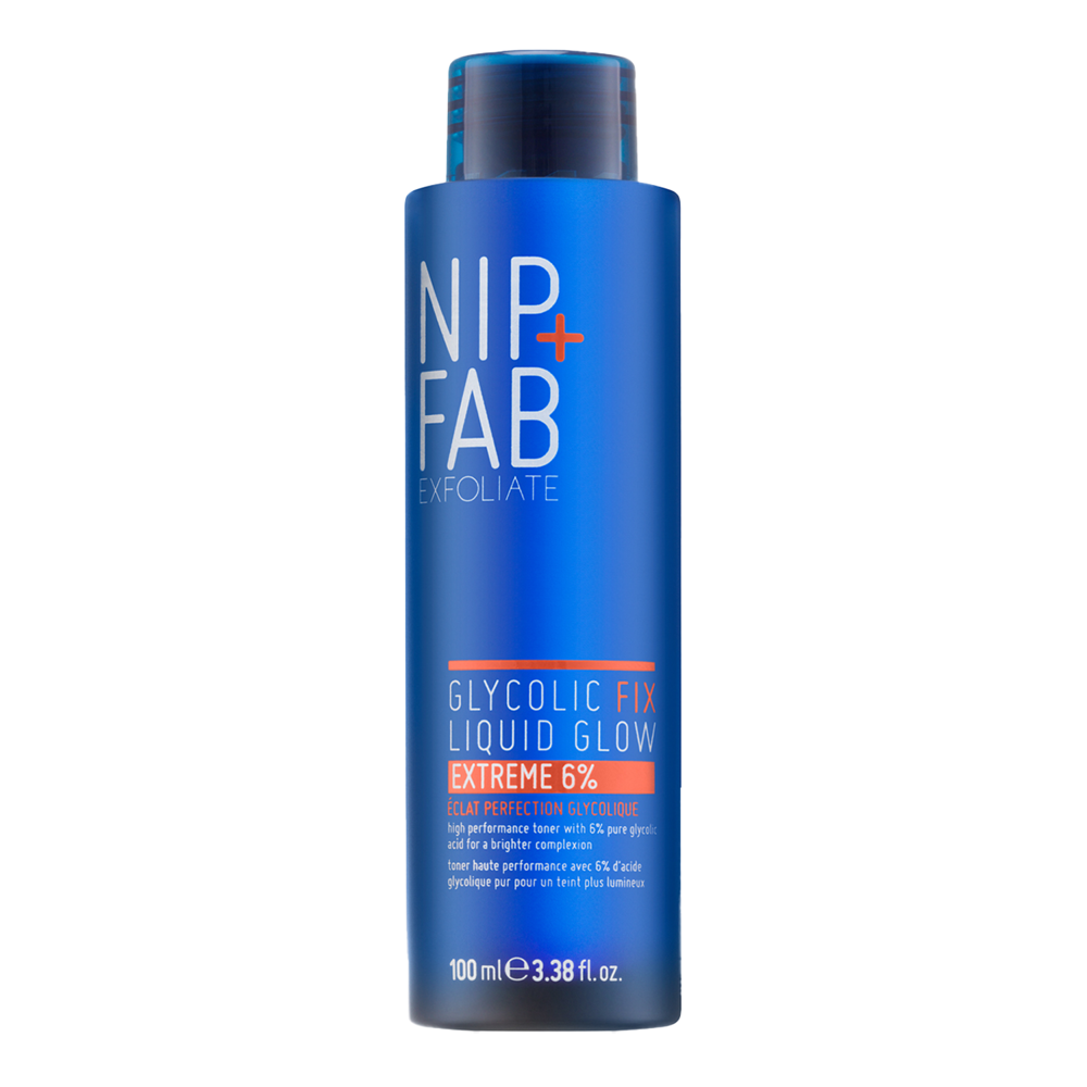 Nip+Fab - Glycolic Fix 6% Glow Toner - Peeling Gesichtswasser mit Glykolsäure - 100ml