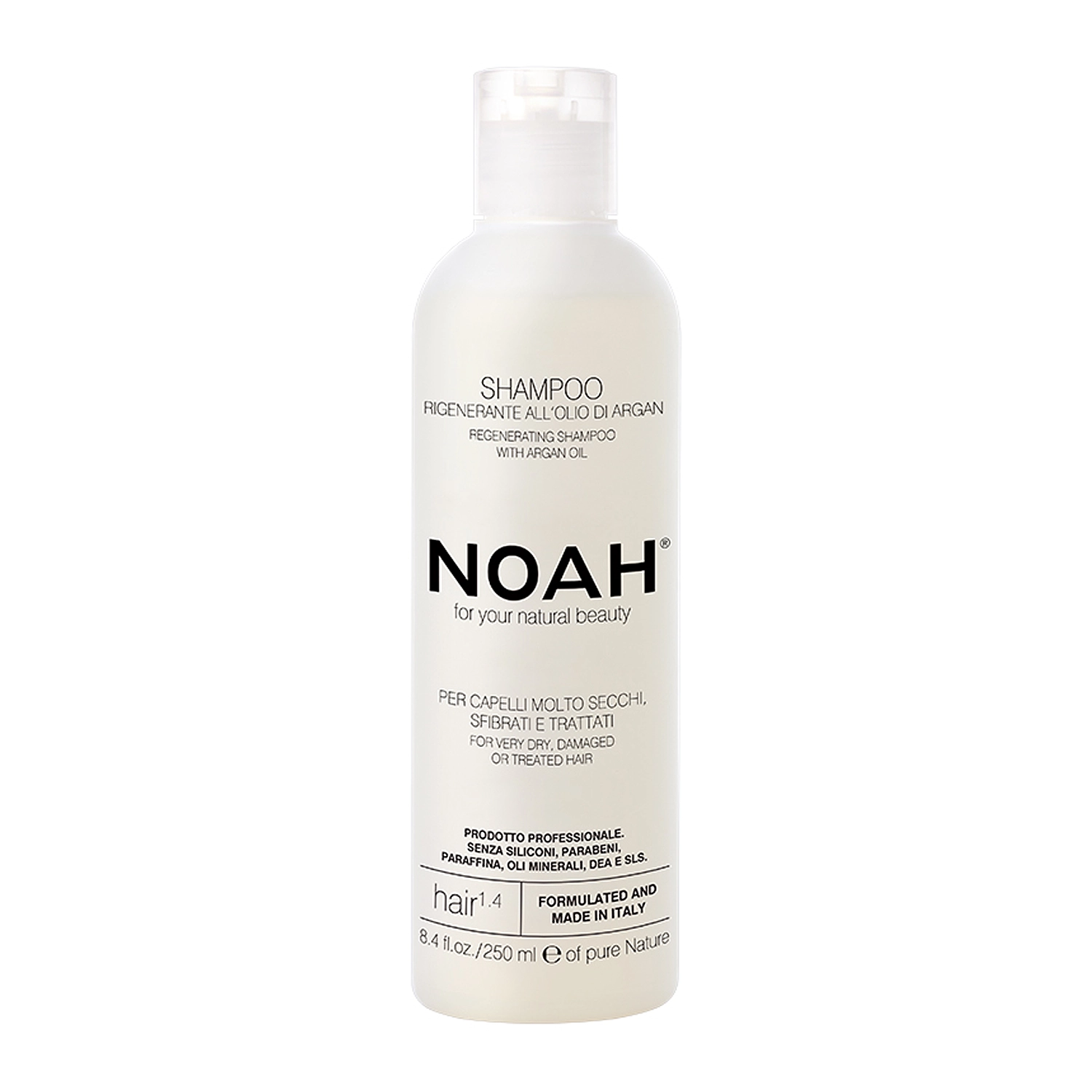 Noah - Regenerating Shampoo with Argan Oil - Regenerierendes Shampoo mit Arganöl - 250ml