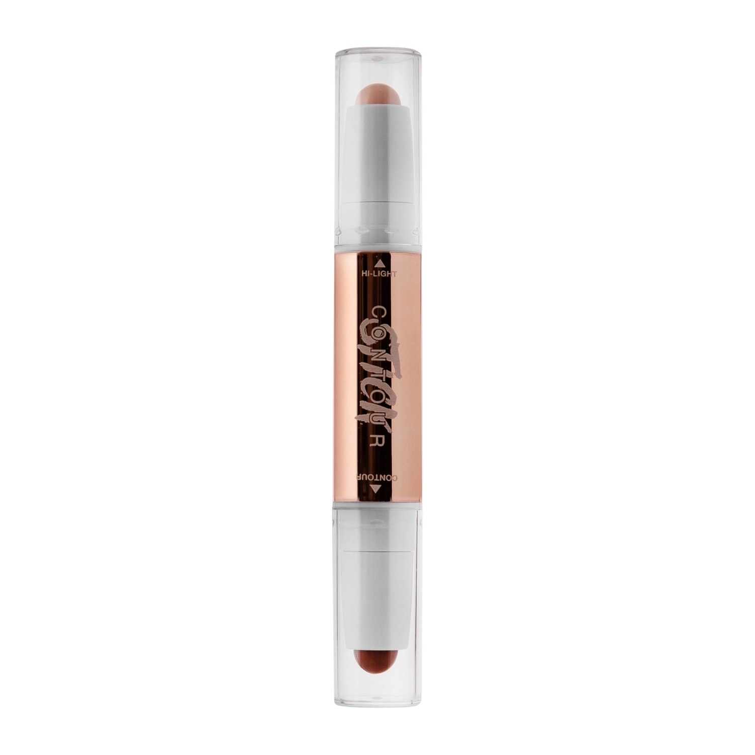 O.TWO.O - Glow Lift Light Shadow Contour Stick - Creme-Konturierungs-Duo -  03 Dusty+Dark Brown - 3.2g