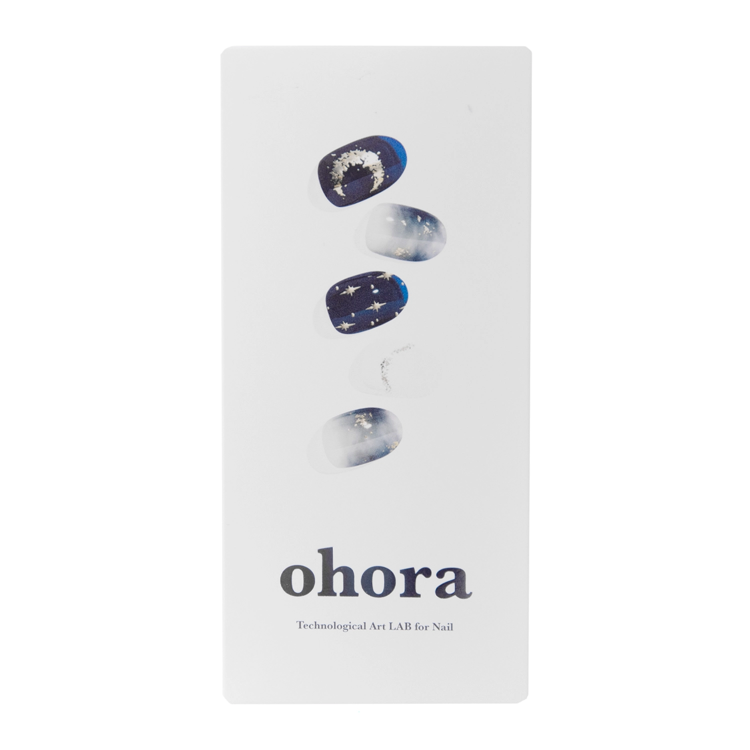 Ohora - Semicured Gel-Nagel - Gel-Nagelsticker - Mondschein - 30 Stück