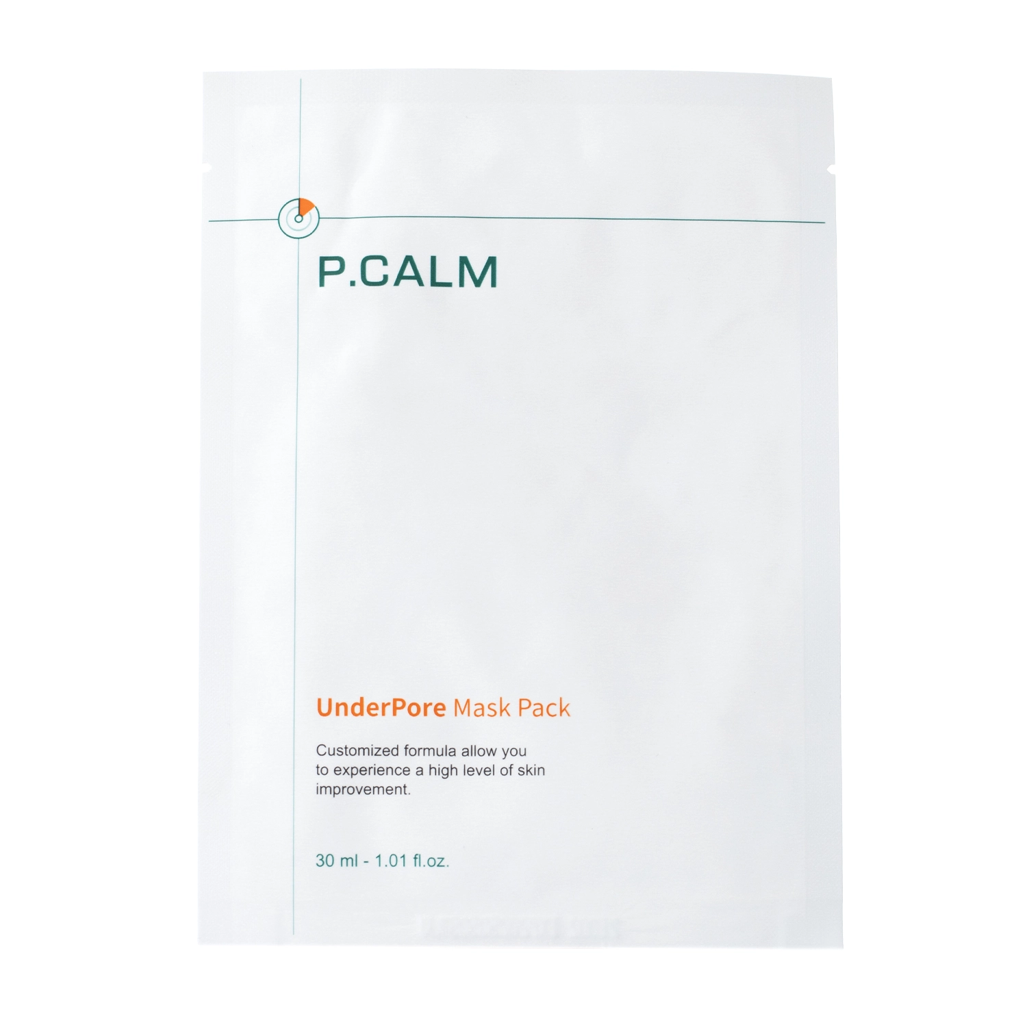 P.Calm - UnderPore Mask Pack - Reinigende Tuchmaske - 1Stk/30ml