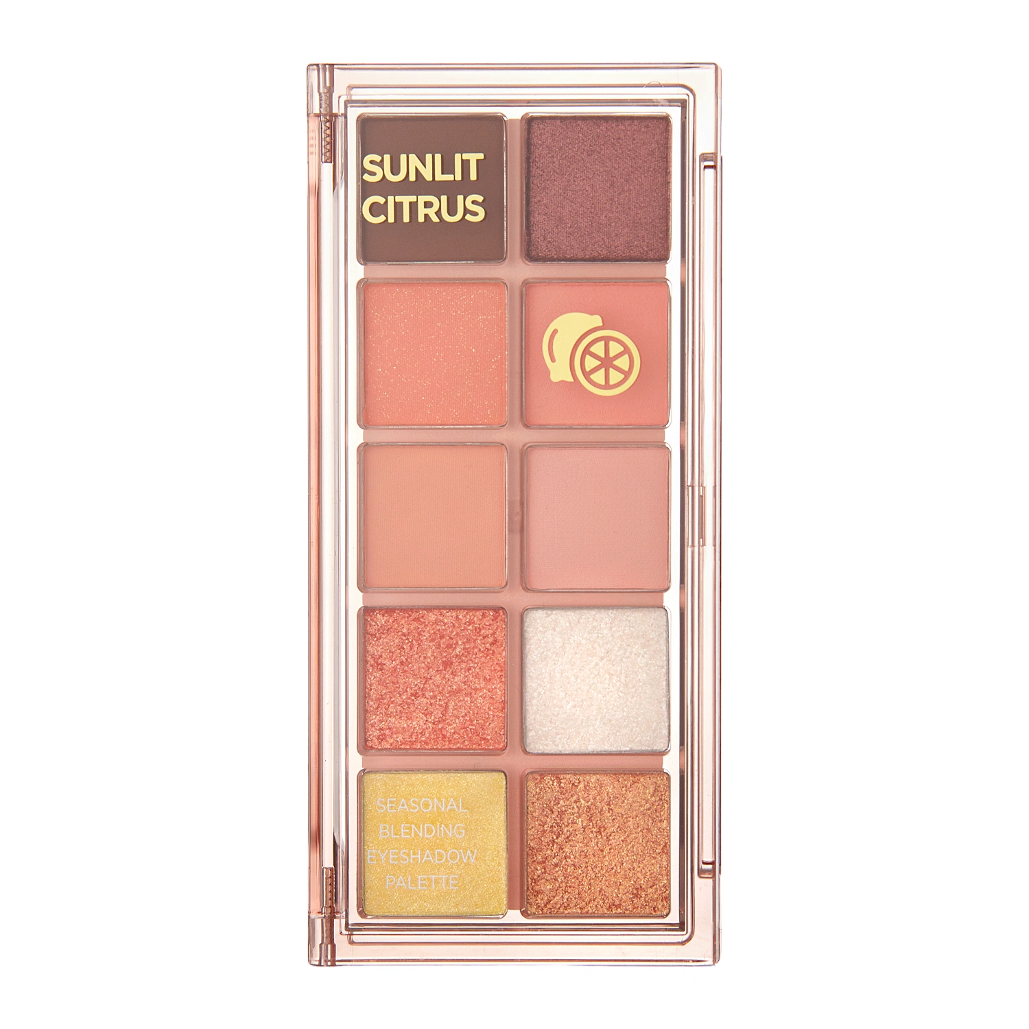 Peach C - Seasonal Blending Eyeshadow Palette - Liedschattenpalette - 04 Sunlit Citrus - 6.4g