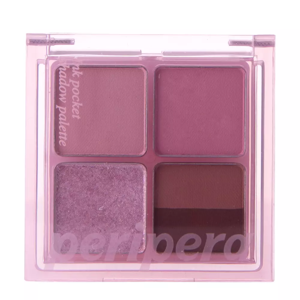 Peripera - Ink Pocket Shadow Palette - Lidschattenpalette - 002 Cool Summer Vibe - 4 x 1.6g