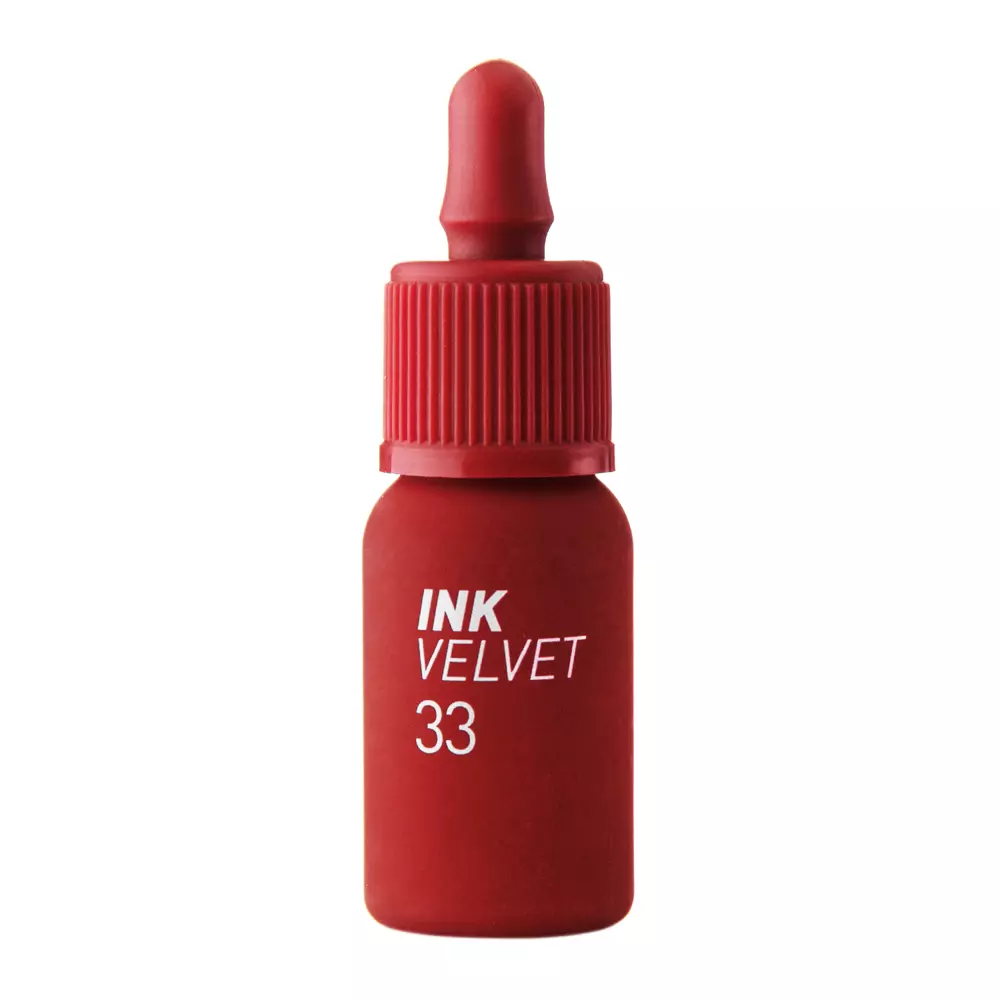 Peripera - Ink The Velvet - Lip Tint  - 33 Pure Red- 4g