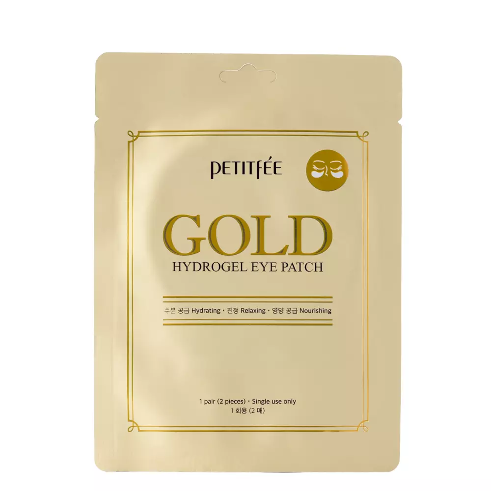 Petitfee - Gold Hydrogel Eye Patch - Hydrogel-Augenpads - 2 Stk./1pair