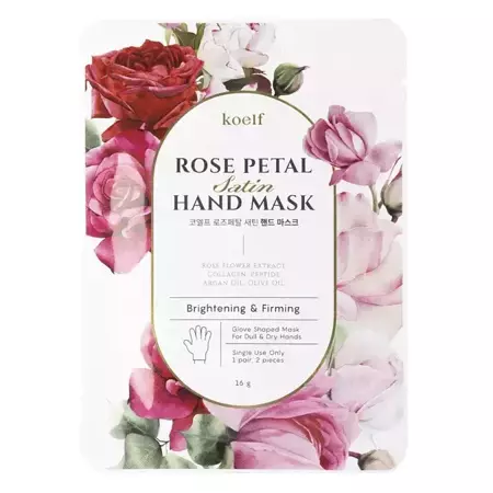 Petitfee - Koelf Rose Petal Satin Hand Mask -  Handmaske - 2 Stk.