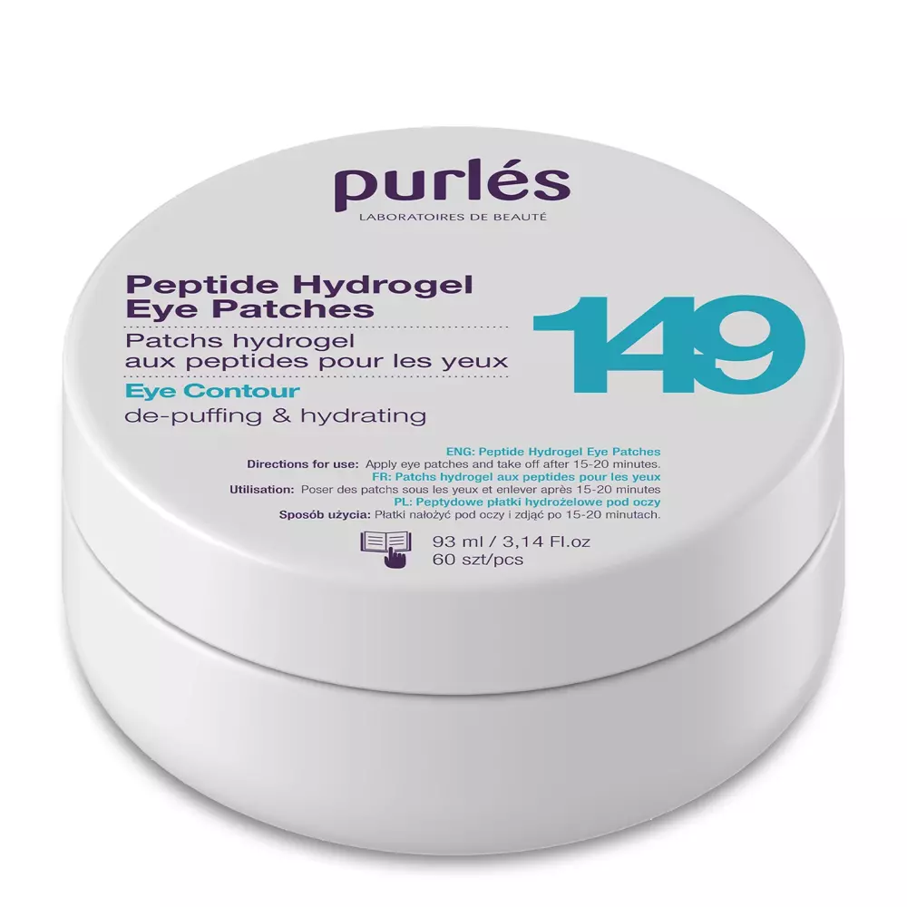 Purles - 149 - Peptide Hydrogel Eye Patches - Hydrogel-Augenpads - 60szt.