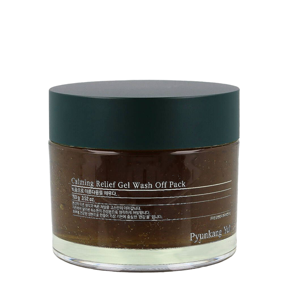 Pyunkang Yul - Calming Relief Gel Wash Off Pack - Lindernde Gel-Gesichtsmaske - 100g