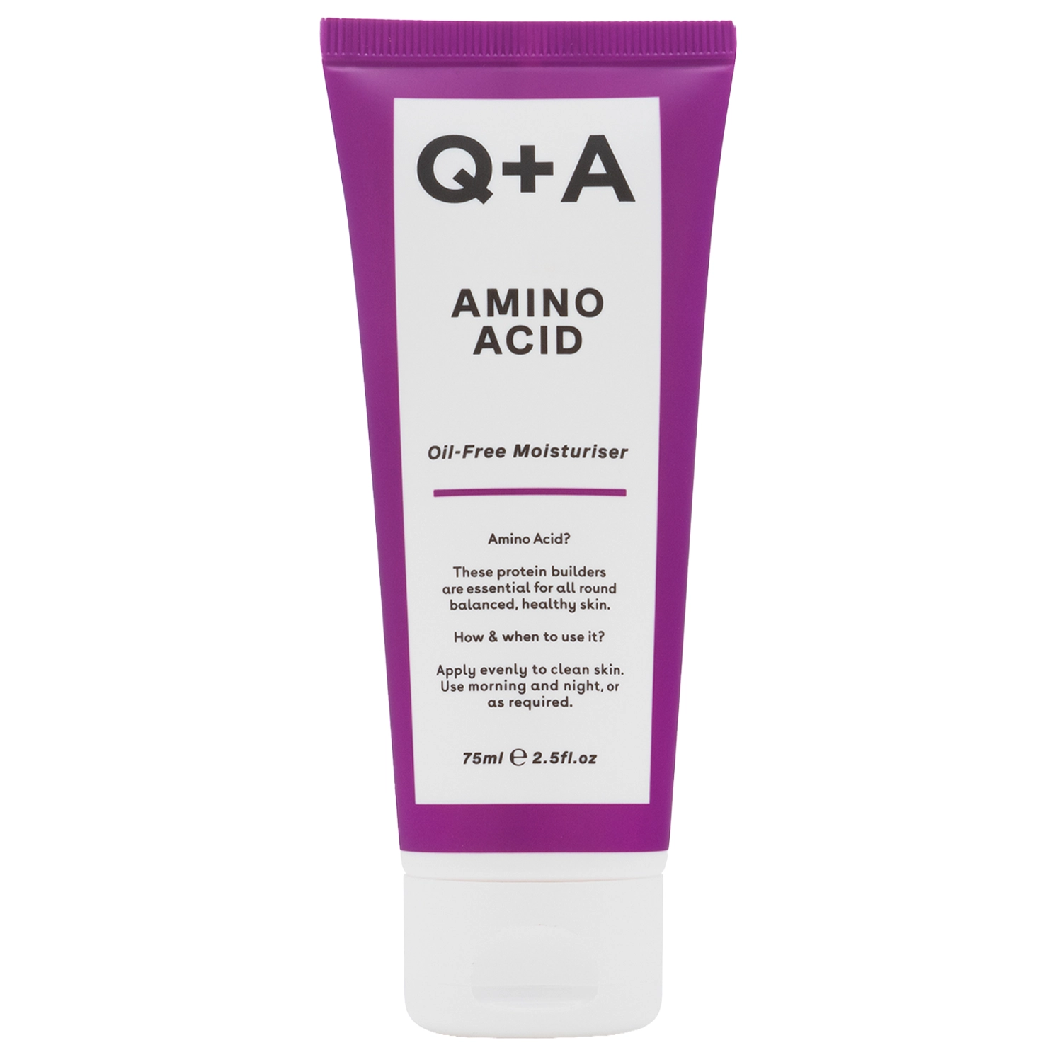 Q+A - Amino Acid Oil-Free Moisturiser- Ölfreie Feuchtigkeitscreme mit Aminosäure - 75ml