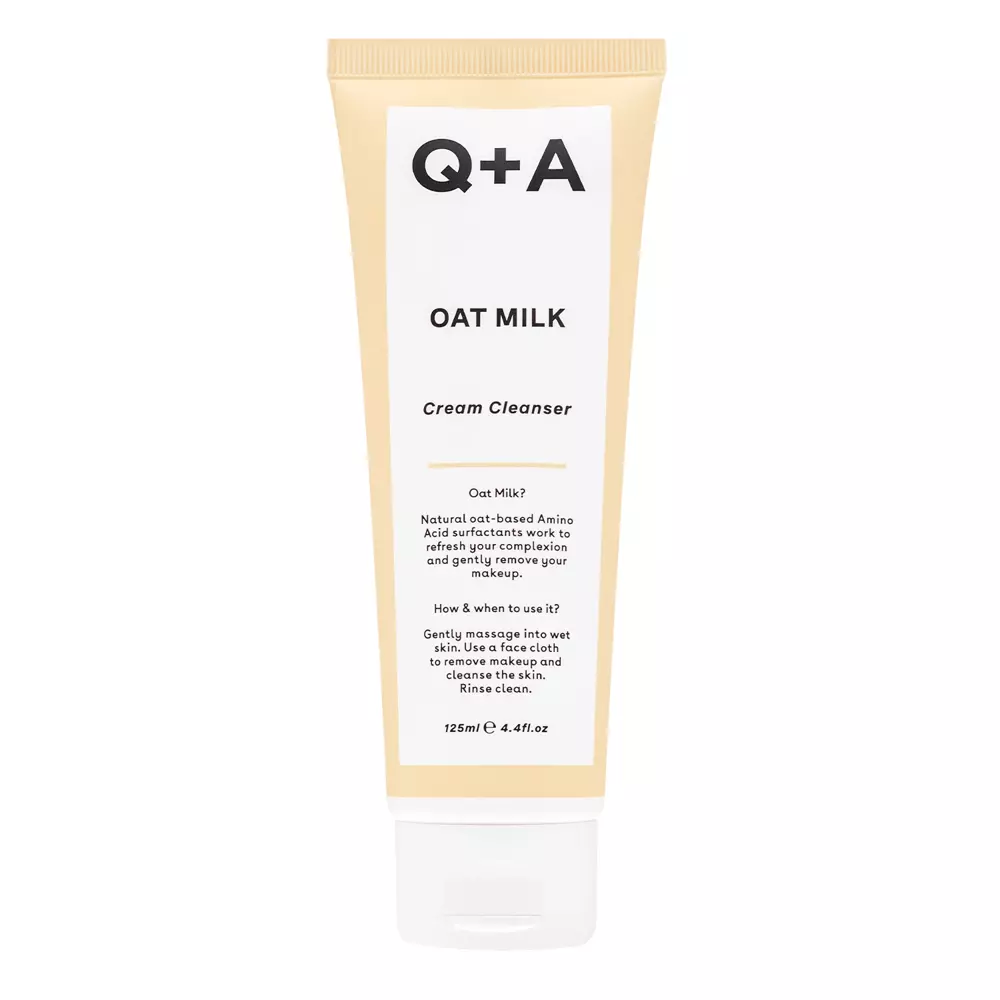 Q+A - Oat Milk Cream Cleanser - Cremige Reinigungsemulsion mit Hafermilch -125ml