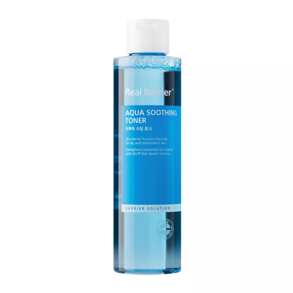 Real Barrier - Aqua Soothing Toner - feuchtigkeitsspendendes Gesichtswasser - 190ml