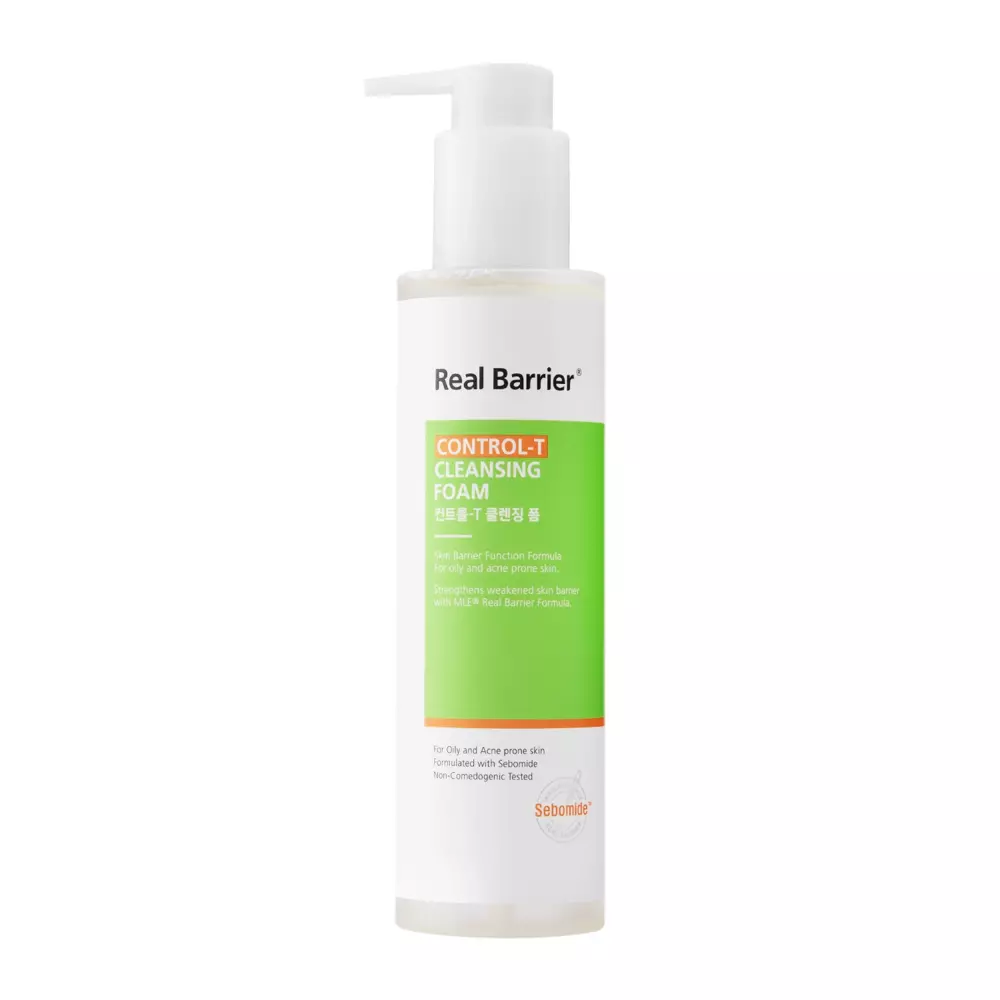 Real Barrier - Control-T Cleansing Foam - Reinigender Gesichtsschaum - 190ml