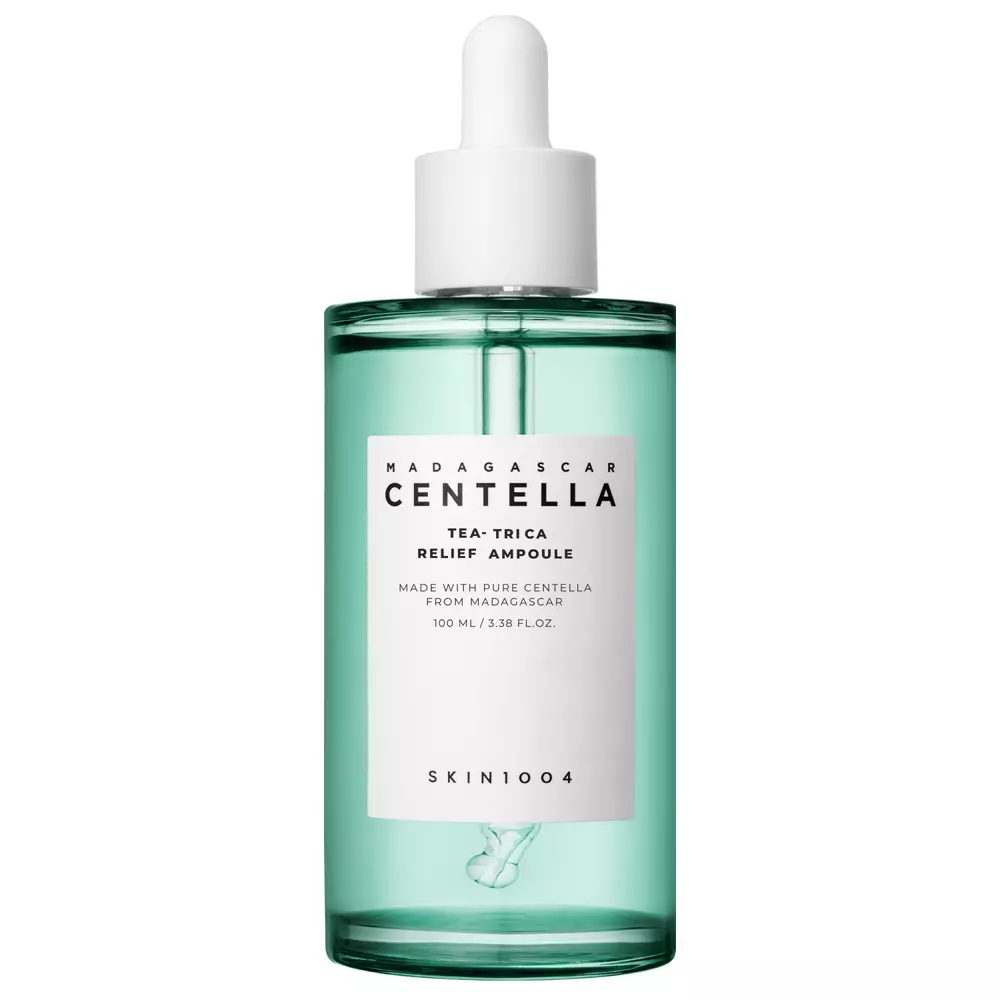 SKIN1004 - Madagascar Centella Tea-Trica Relief Ampoule - Linderndes Serum für Akne Haut - 100ml