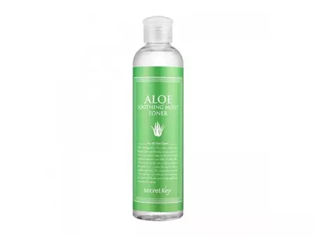 Secret Key - Aloe Soothing Moist Toner - Aloe Face Toner - 248ml