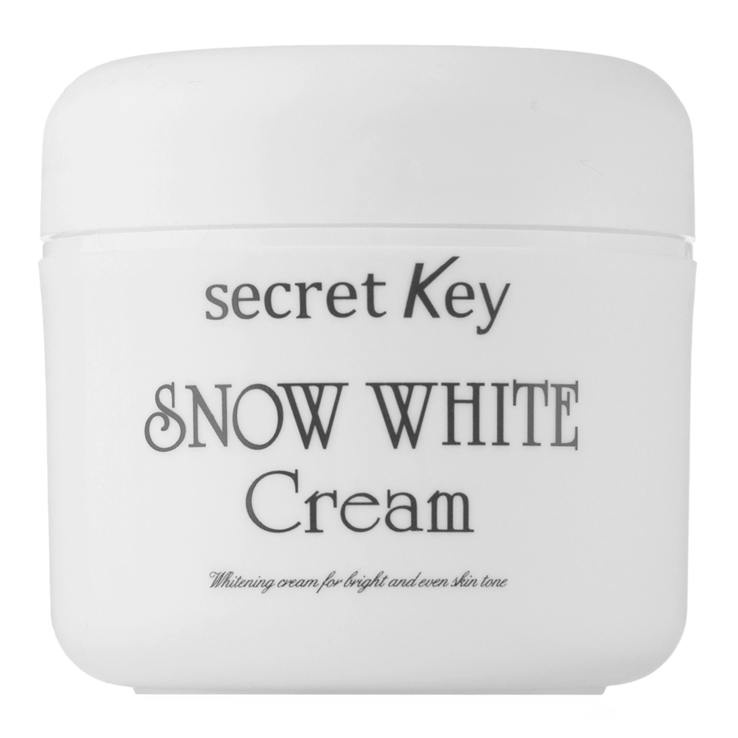 Secret Key - Snow White Cream - Feuchtigkeitsspendende und aufhellende Gesichtscreme - 50g