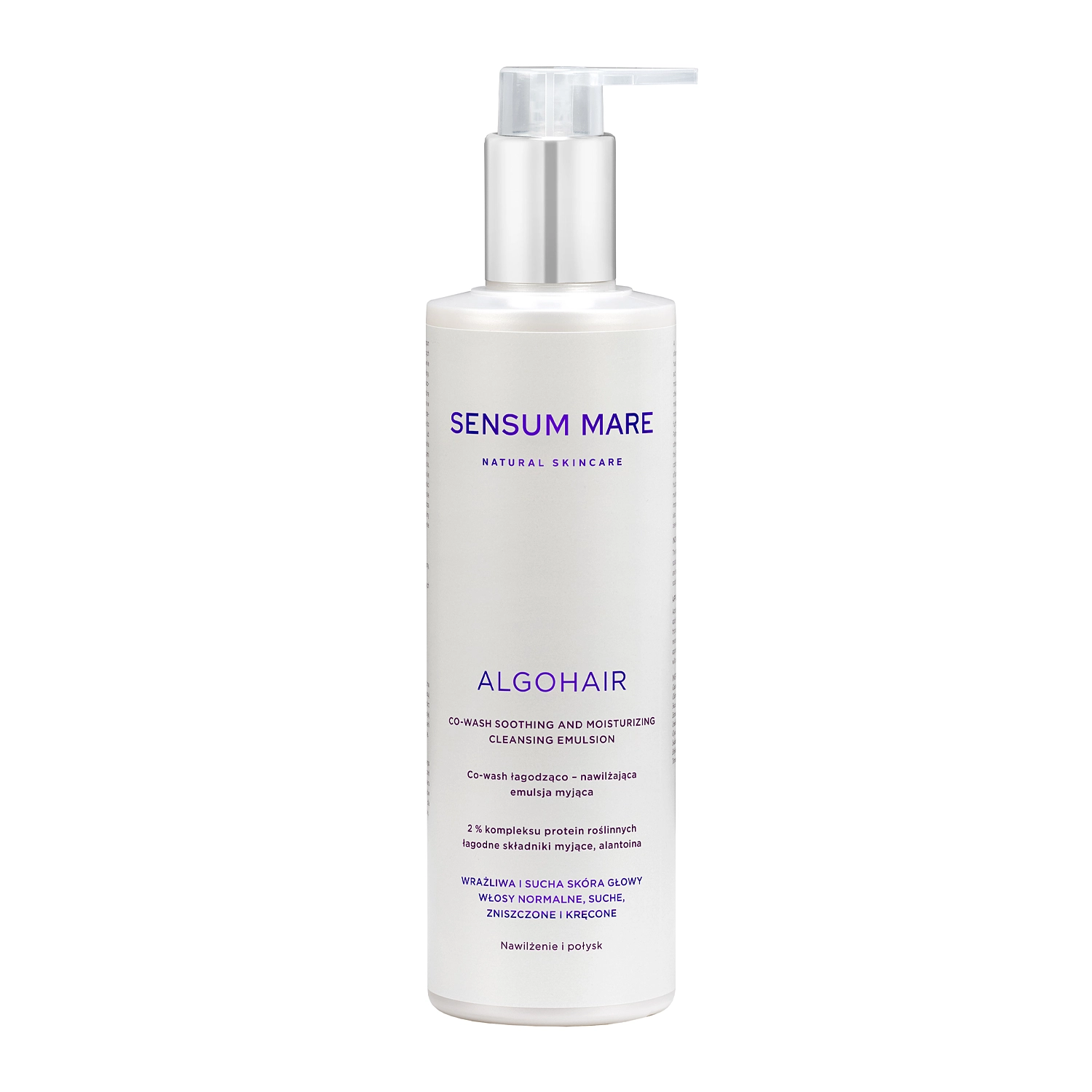 Sensum Mare - Algohair - Co-Wash Soothing and Moisturizing Cleansing Emulsion - Lindernde und feuchtigkeitsspendende Reinigungsemulsion - 250ml