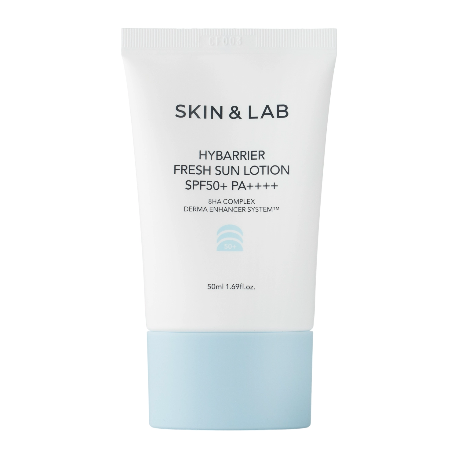 Skin&Lab - Hybarrier Fresh Sun Lotion SPF 50 PA ++++ - feuchtigkeitsspendende Gesichtslotion mit Filter - 50ml