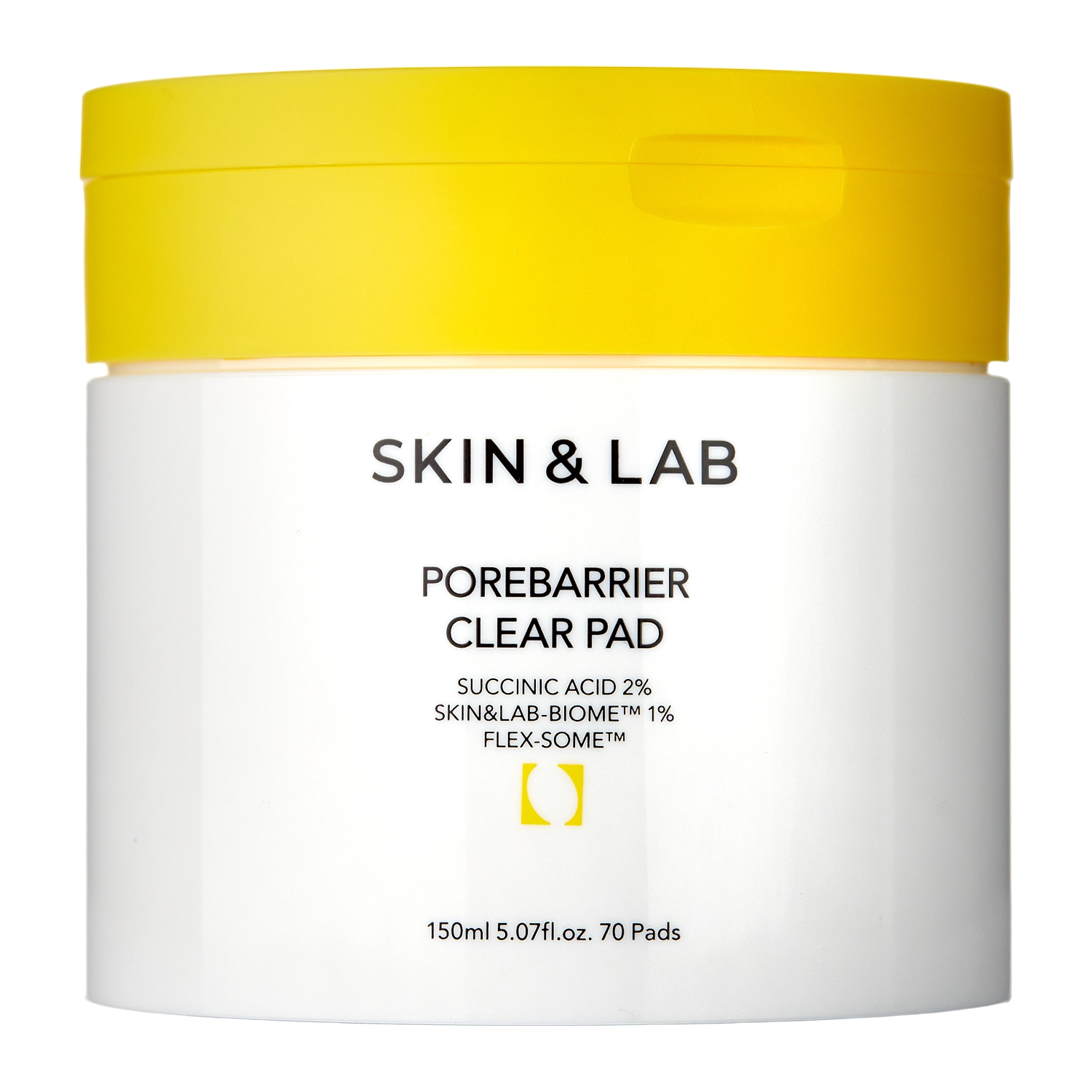 Skin&Lab - Porebarrier Clear Pad - Porenreinigende Gesichtspads - 70pcs/150ml