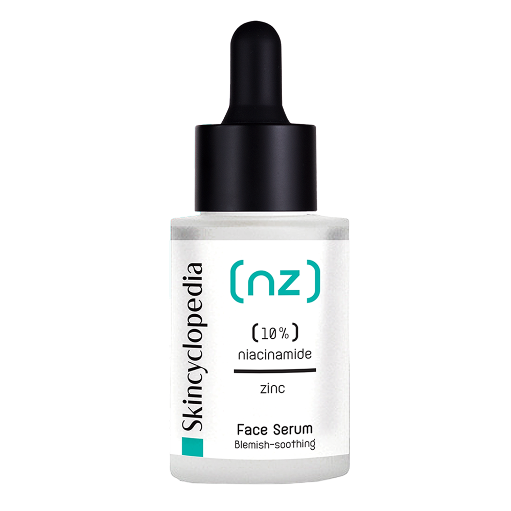 Skincyclopedia - Face Serum 10% Niacinamide + 1% Zinc - Konzentriertes Serum gegen Unreinheiten- 30ml