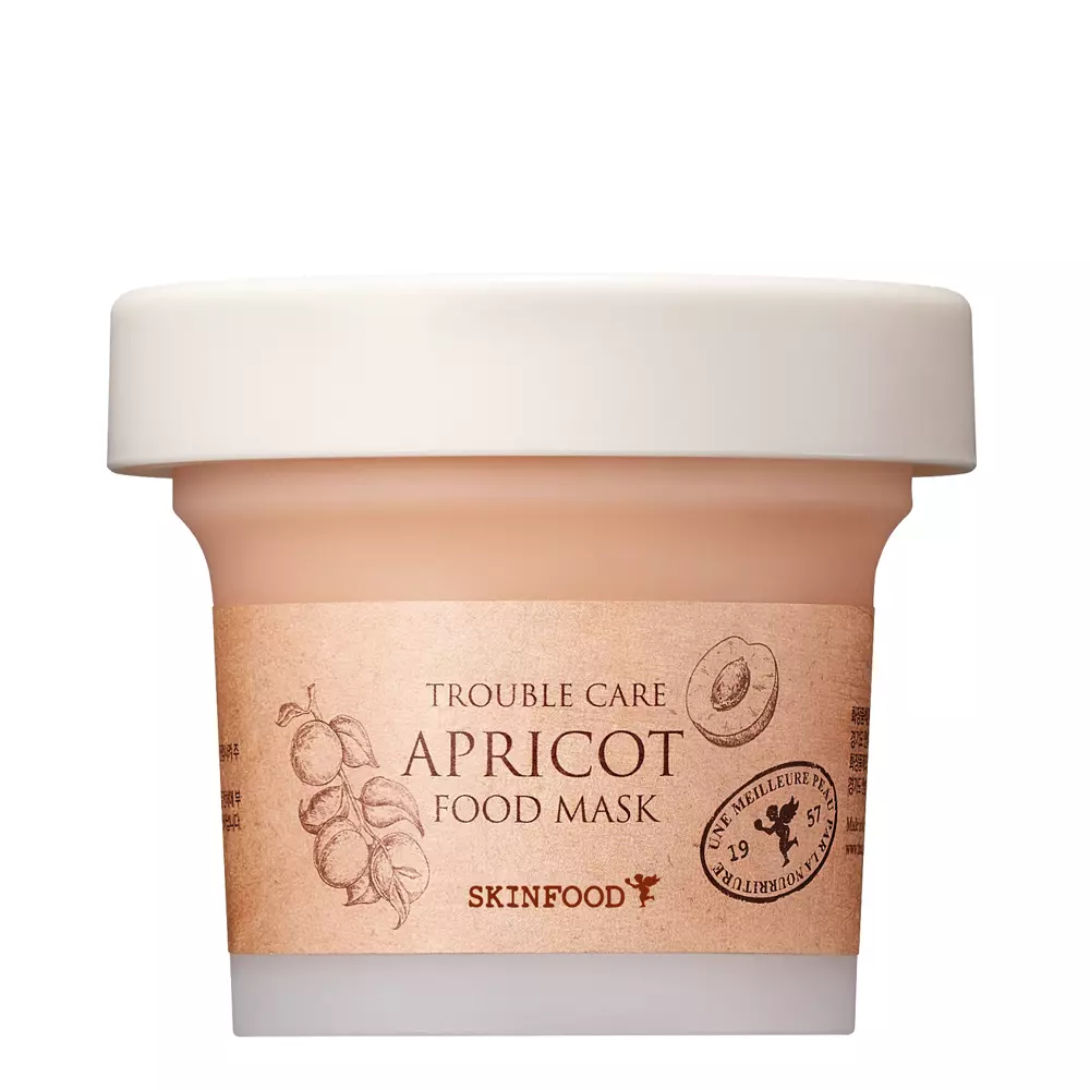 Skinfood - Apricot Food Mask - Reinigende und lindernde Aprikosenmaske - 120g