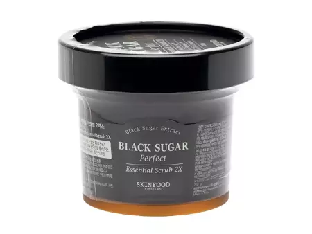 Skinfood - Black Sugar Perfect Essential Scrub 2X - Peelende Maske mit braunem Zucker - 210g