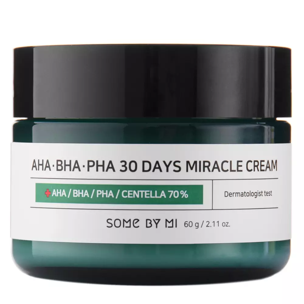 Some By Mi - AHA BHA PHA 30 Days Miracle Cream - Gesichtscreme mit AHA, BHA und PHA Säuren - 60ml