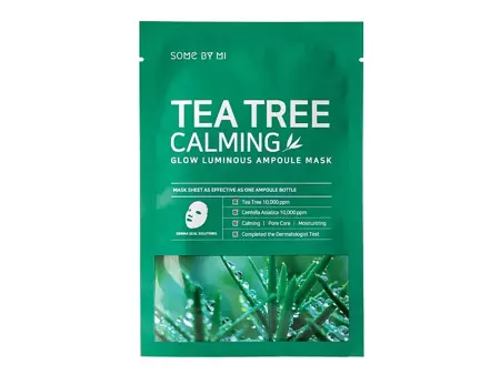 Some By Mi - Tea Tree Calming - Glow Luminous Ampoule Mask - Lindernde Maske mit Teebaumextrakt - 25g