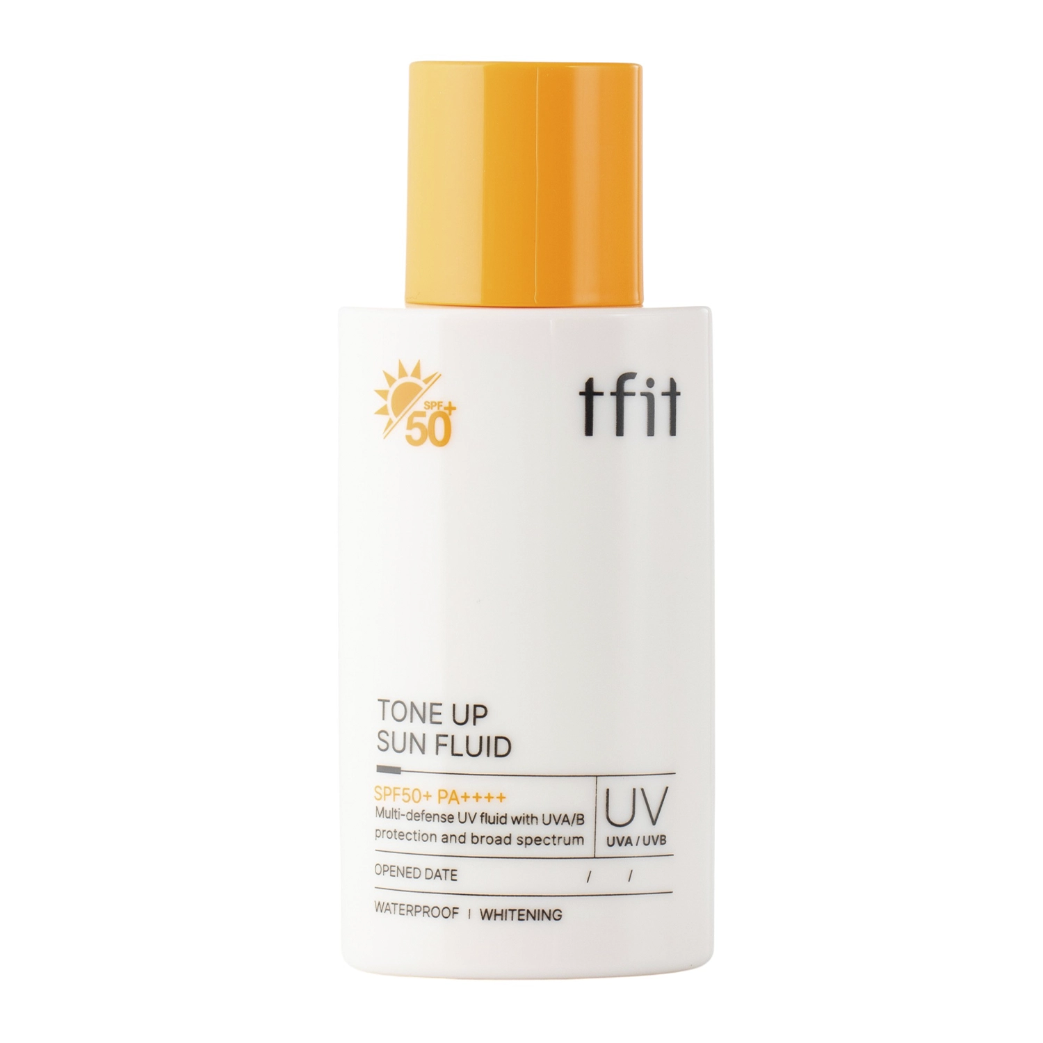 TFIT - Tone Up Sun Fluid SPF50+/PA++++ - Tonisierende Gesichtsemulsion mit Filter - 50ml