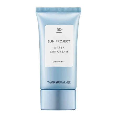 Thank You Farmer - Sun Project Water Sun Cream SPF50+/PA+++ - Feuchtigkeitsspendende Filtercreme - 50ml