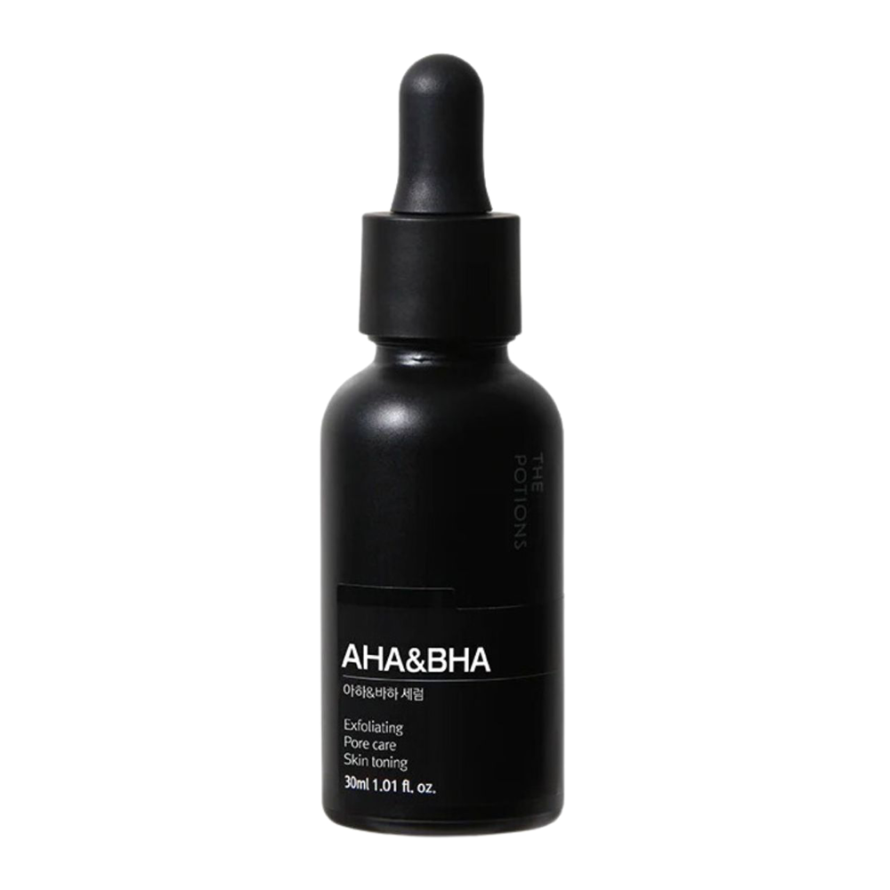 The Potions - AHA&BHA Serum - Exfolierendes Gesichtsserum mit AHA- und BHA-Säuren - 30ml