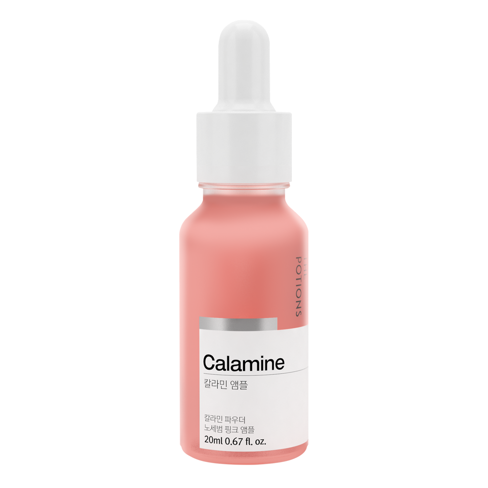 The Potions - Calamine Ampoule - Seboregulierende Gesichtsampulle - 20ml