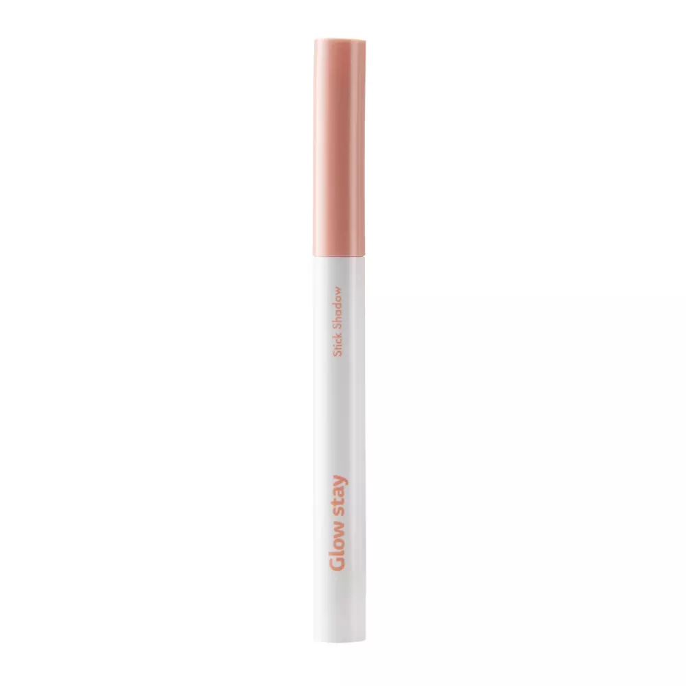 The Saem - Glow Stay Stick Shadow - Glänzender Lidschatten-Stift - BE02 Hazy Rose - 1.1g