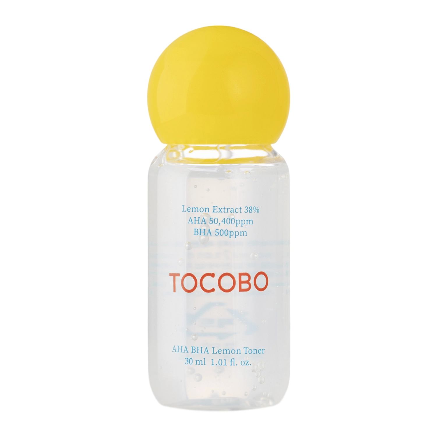 Tocobo - AHA BHA Lemon Toner - Zitronengesichtswasser mit AHA und BHA Säuren - 30ml