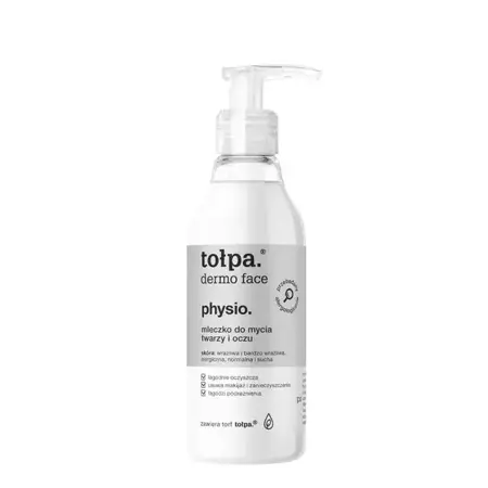 Tołpa - Dermo Face Physio - Gesichts- und Augenreinigungsmilch - 195ml