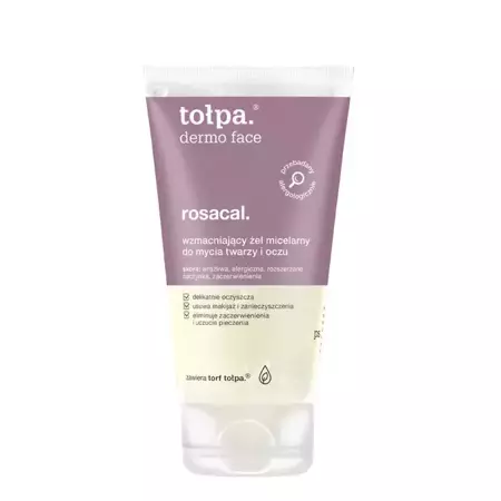 Tolpa - Dermo Face Rosacal - Stärkendes Mizellen-Gel für Gesicht und Augenreinigung - 150ml