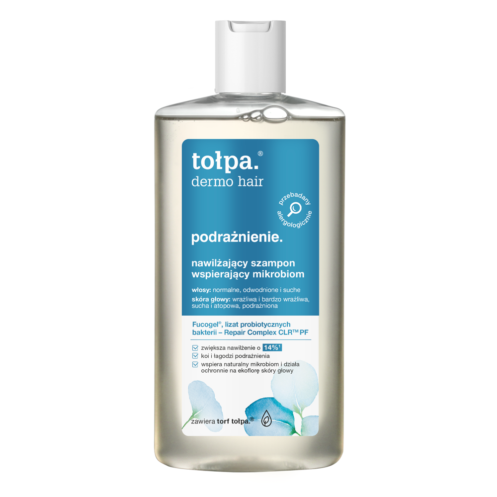 Tolpa - Dermo Hair - Feuchtigkeitsspendendes Shampoo zur Unterstützung des Mikrobioms - 250ml