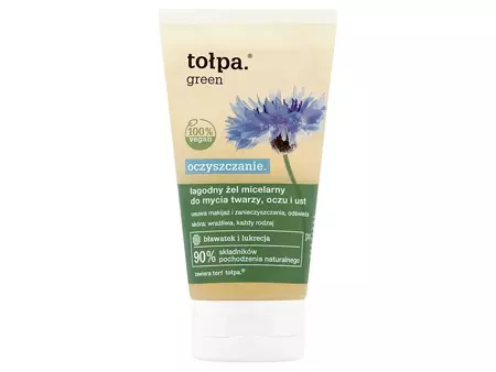 Tolpa - Green Reinigung - Sanftes Reinigungsgel für das Gesicht und die Augen - 150ml