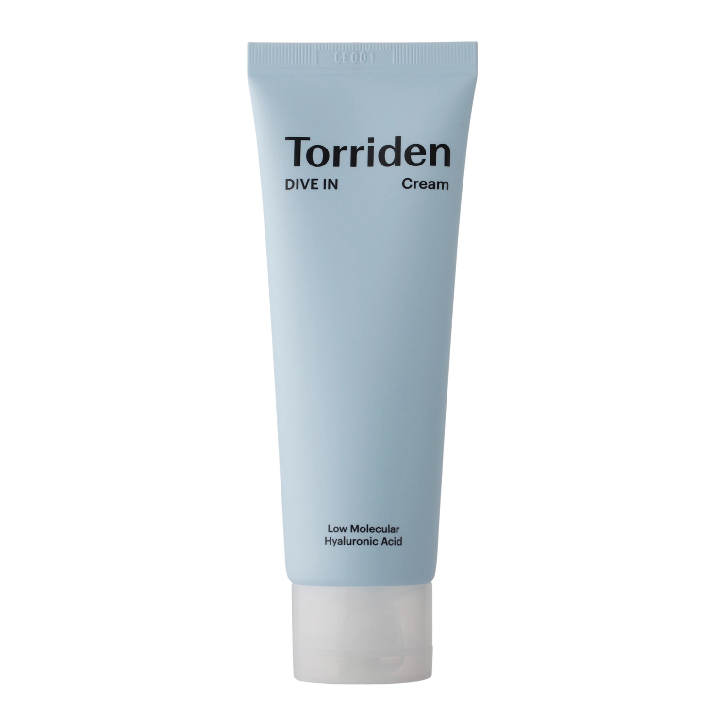 Torriden - Dive-In - Low Molecule Hyaluronic Acid Cream - Feuchtigkeitscreme mit niedermolekularer Hyaluronsäure und Ceramiden - 80ml