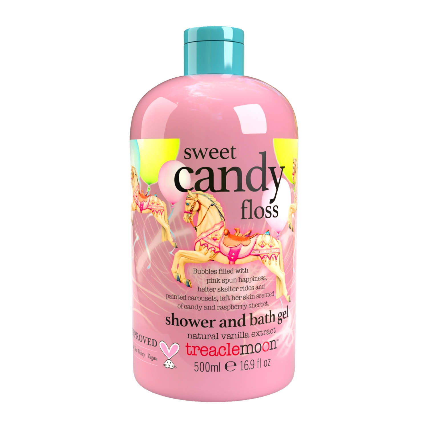 TreacleMoon - Bath Gel Sweet Candy Floss - Dusch- und Badegel - 500ml