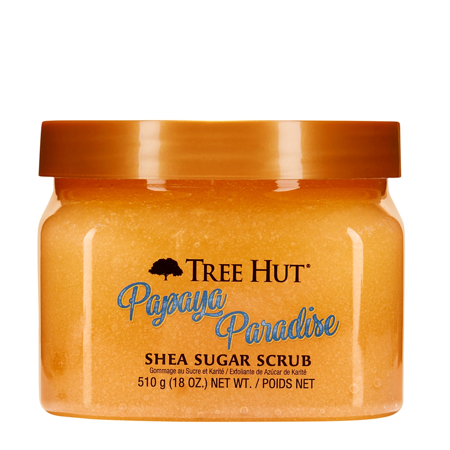 Tree Hut - Shea Sugar Scrub Papaya Paradise - Zucker-Körperpeeling - Papaya - 510g