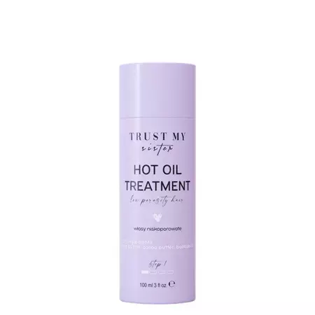 Trust My Sister - Hot Oil Treatment - Öl für niedrig poröses Haar - 100ml