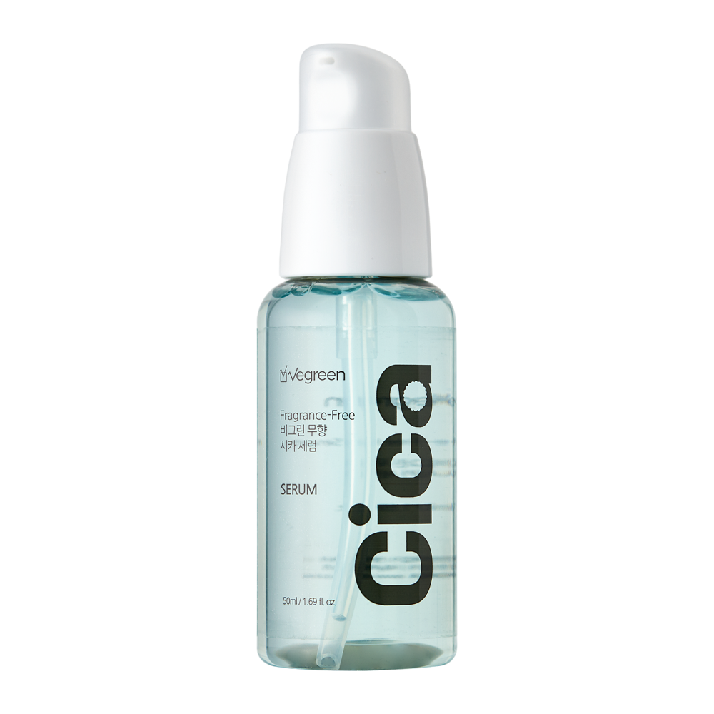 Vegreen - Fragrance-Free Cica Serum - Parfümfreies Serum mit Centella Asiatica Extrakt - 50ml