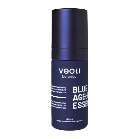 Veoli Botanica - Blue Ageless Essence - Auffüllendes und straffendes Anti-Aging-Serum - 30ml