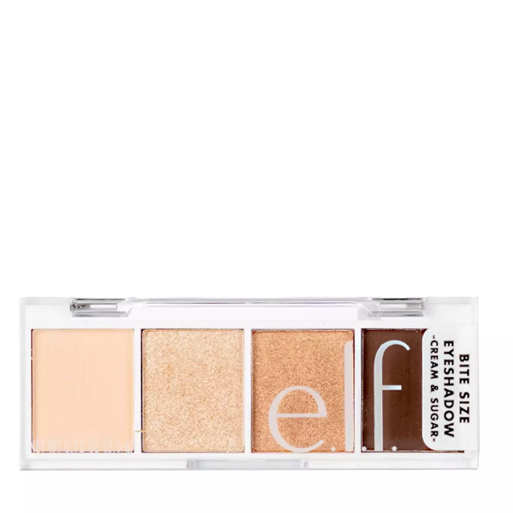 e.l.f. - Bite-Size Eyeshadow - Kompakter Lidschatten - Cream & Sugar - 3,5g