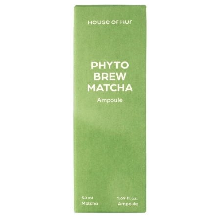 House of Hur - Phyto Brew Matcha Ampoule - Feuchtigkeitsspendende und strahlkraftverleihende Ampulle - 50 ml