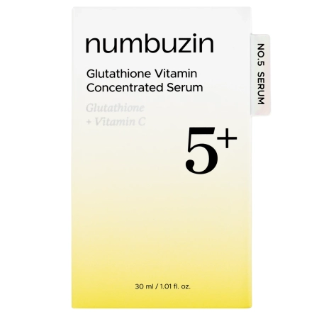 Numbuzin - No.5 Vitamin Concentrated Serum - Aufhellendes Vitamin-Serum - 30ml