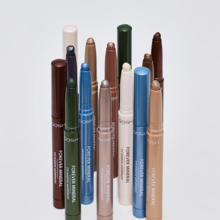 GOSH - Forever Mineral - Wasserfester Lidschattenstift - 012 Matte Beige - 1,4g
