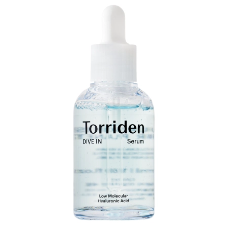 Torriden - Dive-In - Low Molecule Hyaluronic Acid Serum - Feuchtigkeitsspendendes Serum mit niedermolekularer Hyaluronsäure und Ceramiden- 50ml